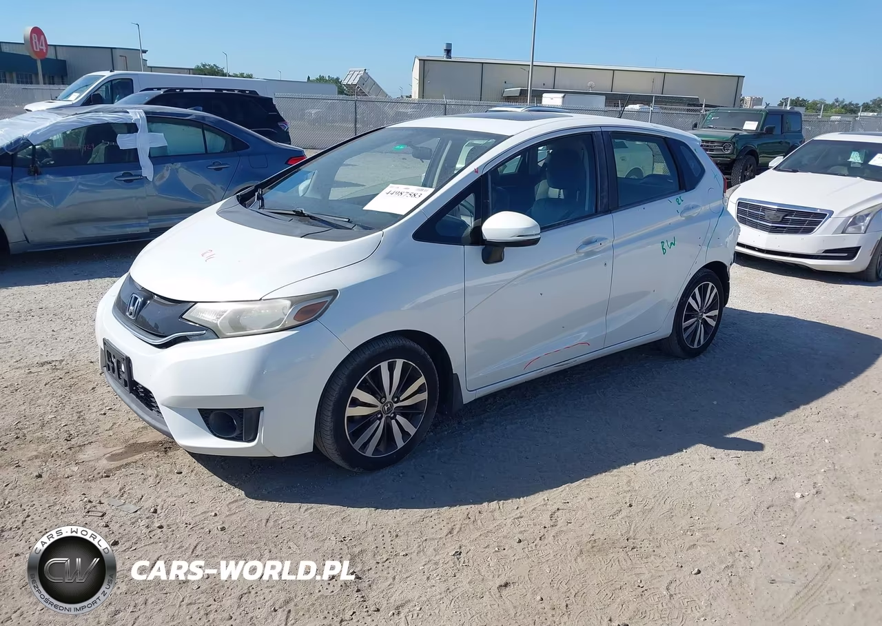 2017 Honda Fit Ex-L VIN:JHMGK5H86HS015410 - 2