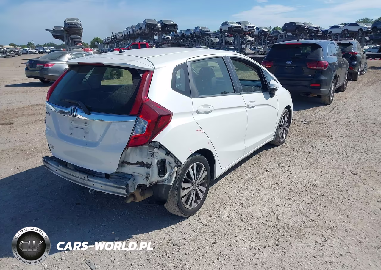 2017 Honda Fit Ex-L VIN:JHMGK5H86HS015410 - 4
