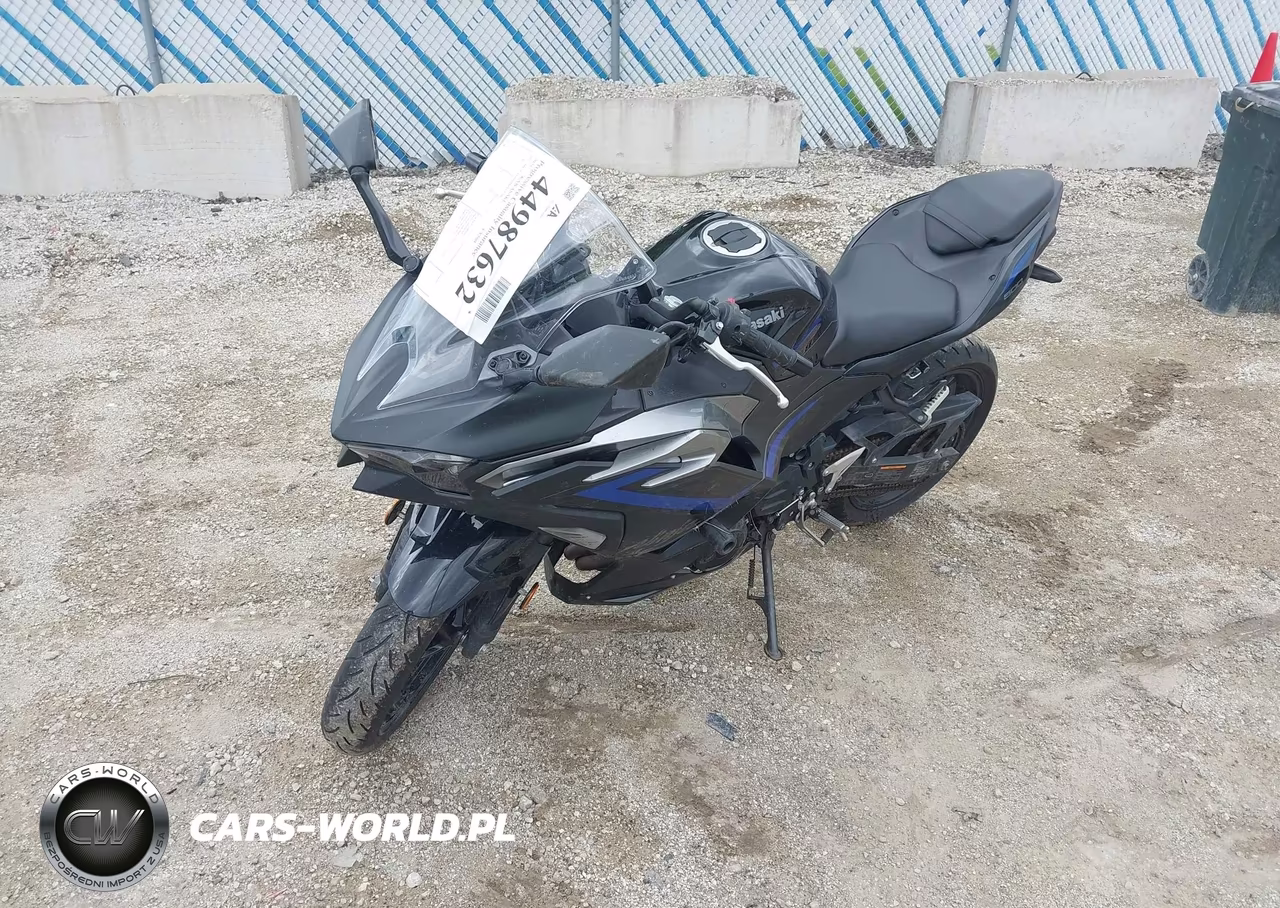 2025 Kawasaki Ex500 A-B VIN:ML5EXGJ16SDA57376 - 2