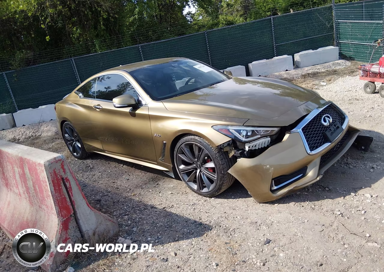 2018 Infiniti Q60 3.0T Red Sport 400