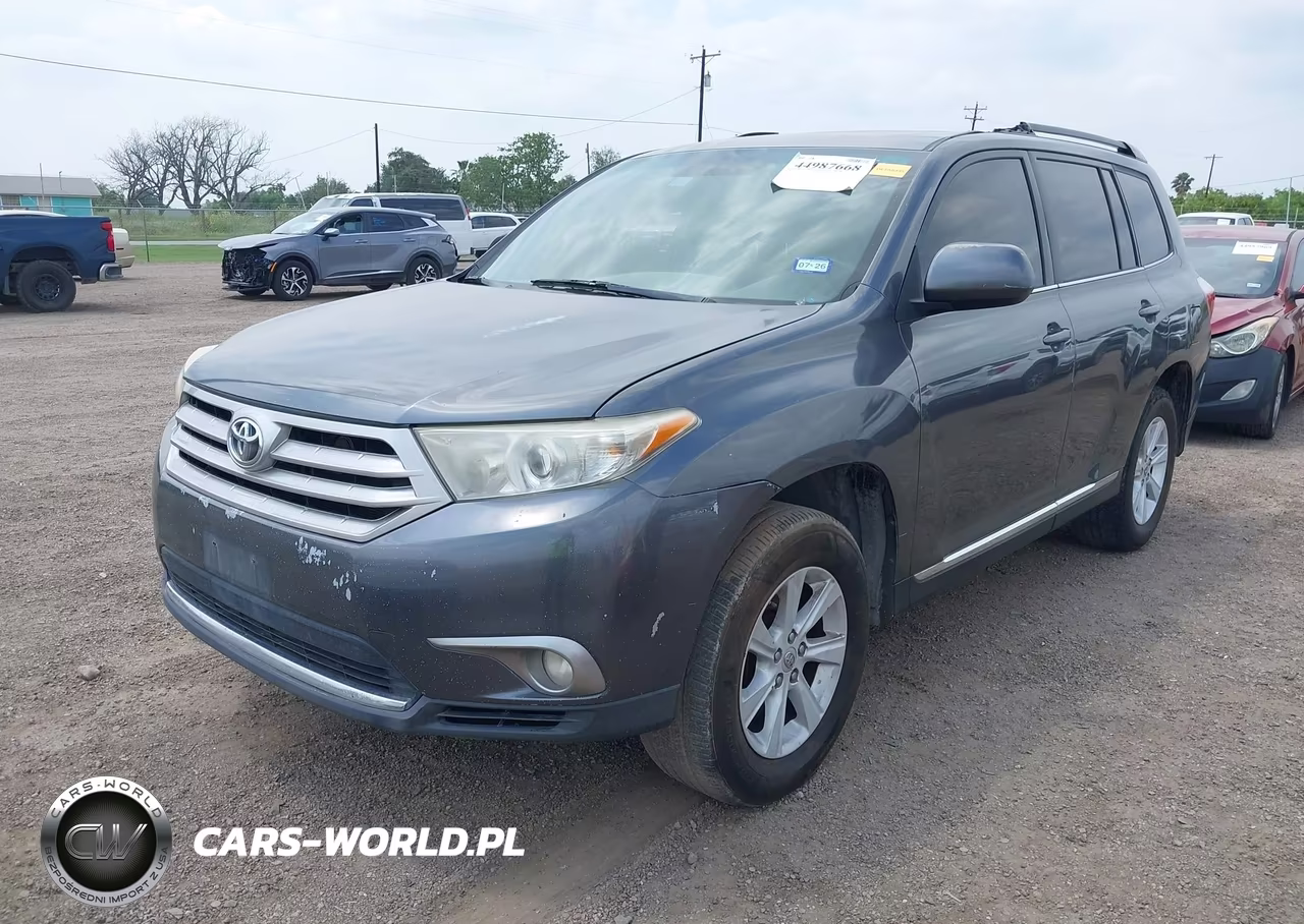 2013 Toyota Highlander Se V6 VIN:5TDZK3EH2DS126672 - 2