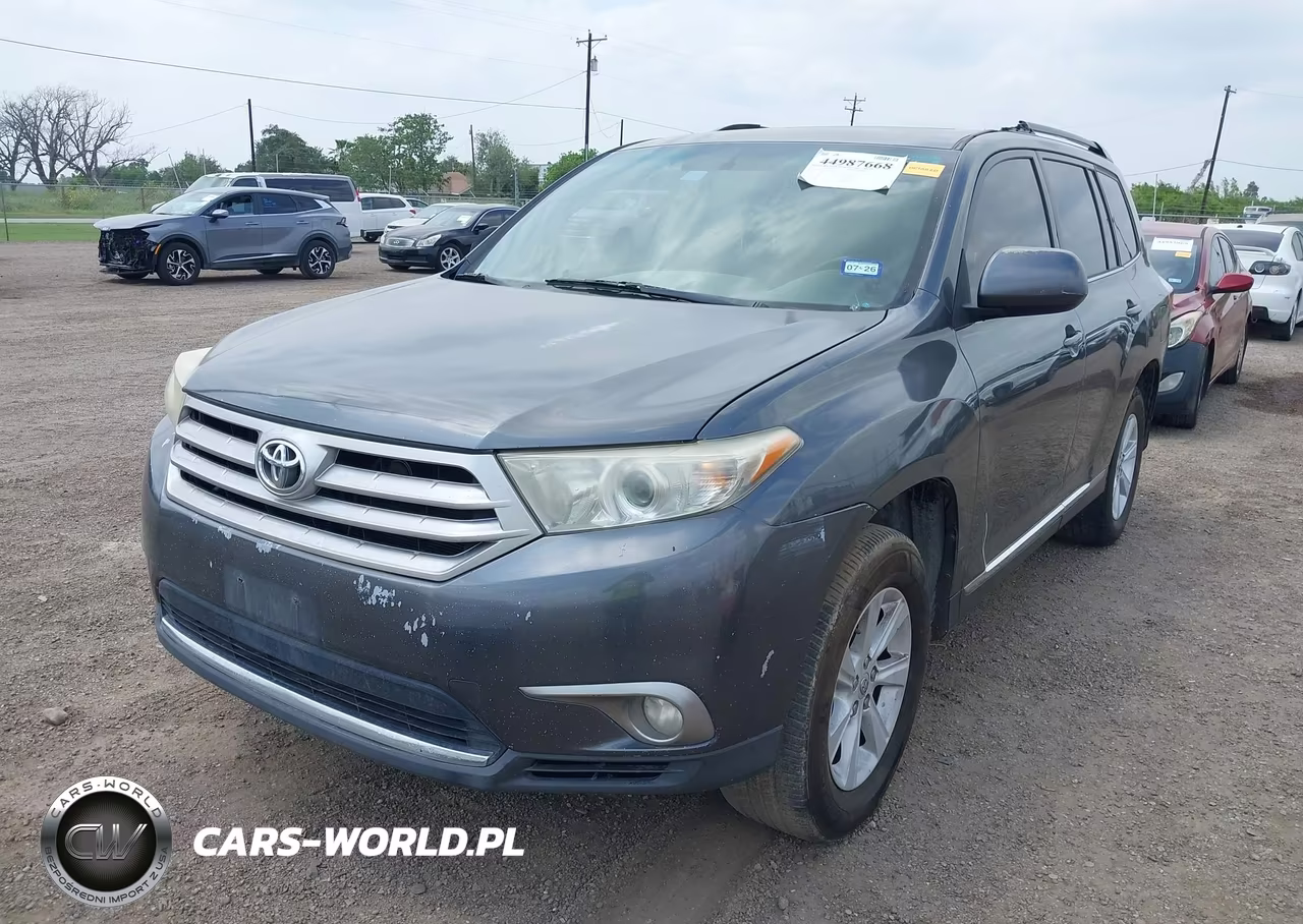 2013 Toyota Highlander Se V6 VIN:5TDZK3EH2DS126672 - 6