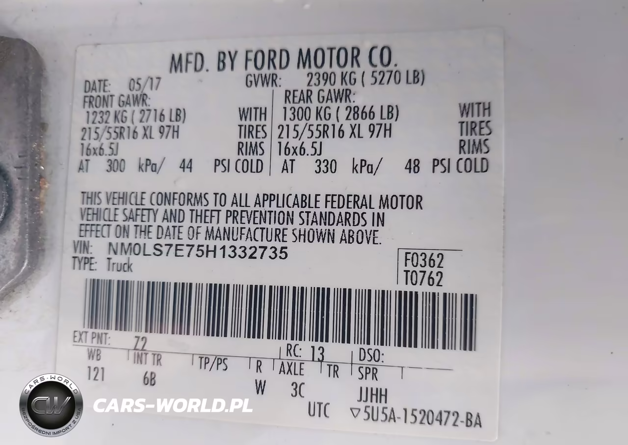 2017 Ford Transit Connect Xl VIN:NM0LS7E75H1332735 - 9