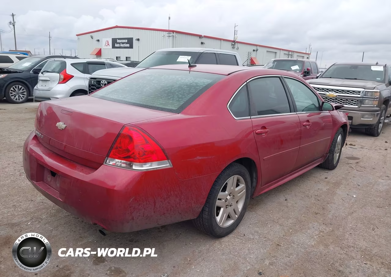 2013 Chevrolet Impala Lt VIN:2G1WG5E38D1265001 - 4