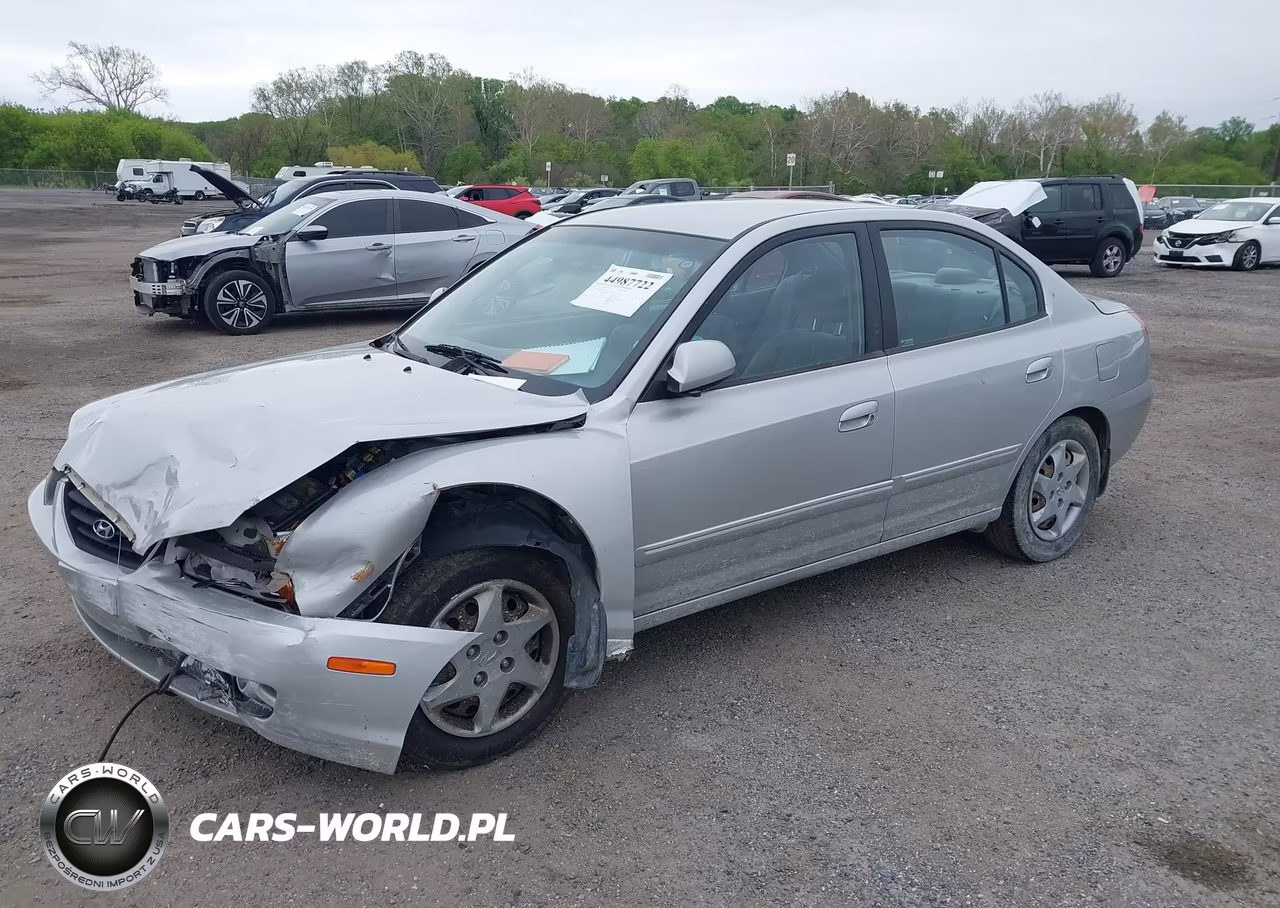 2006 Hyundai Elantra Gls-Limited VIN:KMHDN46D16U299452 - 2