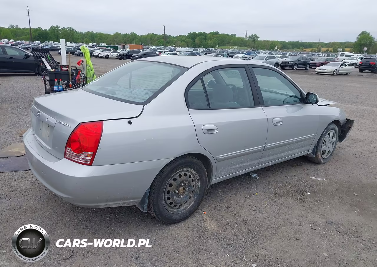 2006 Hyundai Elantra Gls-Limited VIN:KMHDN46D16U299452 - 4
