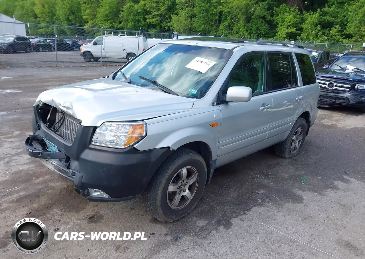 2006 Honda Pilot Ex-L VIN:5FNYF18646B017975 - 2