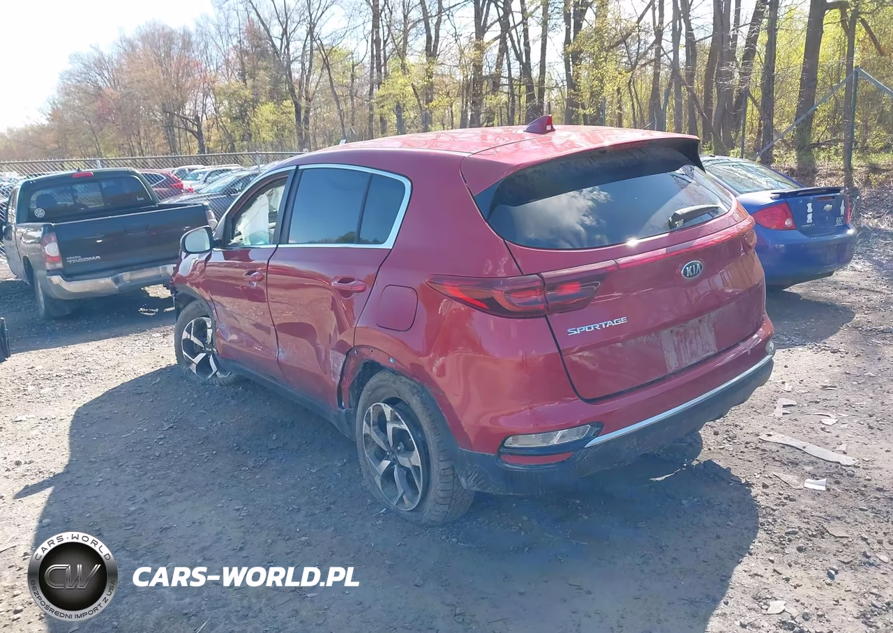 2022 Kia Sportage Lx VIN:KNDPMCAC1N7024416 - 3