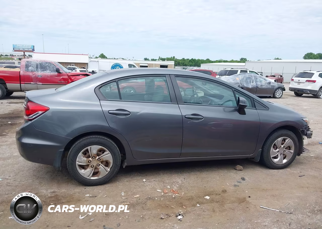 2013 Honda Civic Lx VIN:19XFB2F54DE041991 - 14