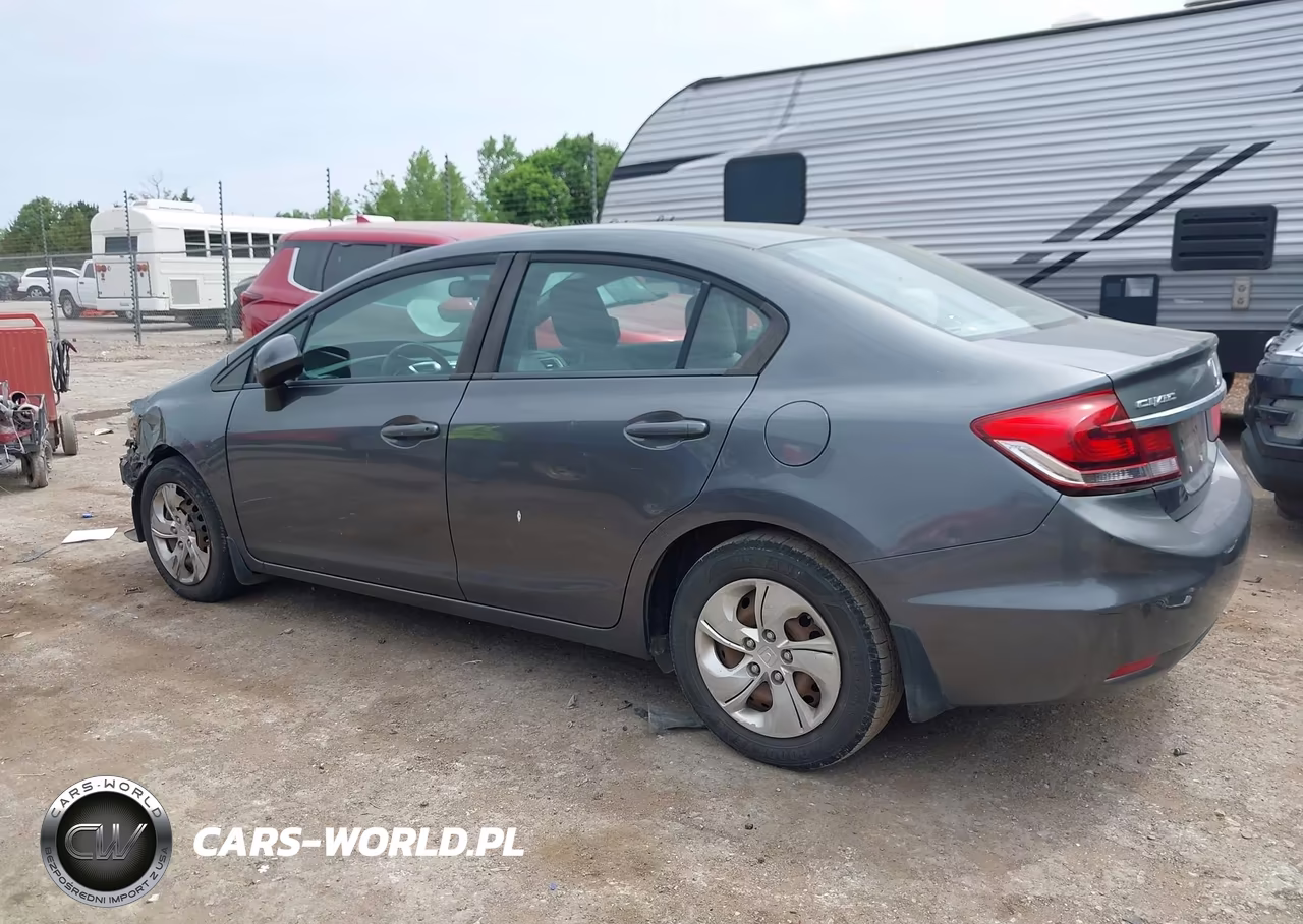 2013 Honda Civic Lx VIN:19XFB2F54DE041991 - 15