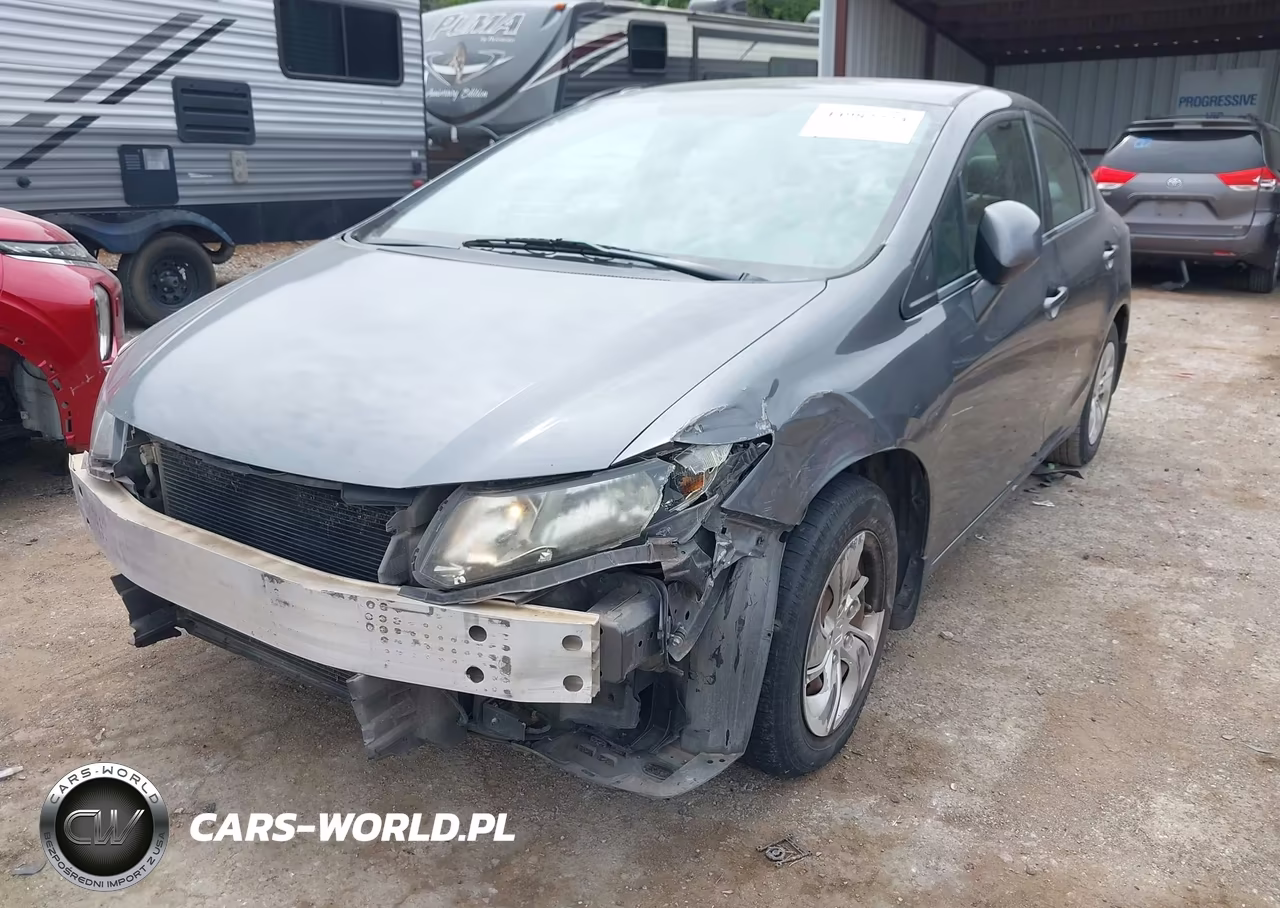 2013 Honda Civic Lx VIN:19XFB2F54DE041991 - 2
