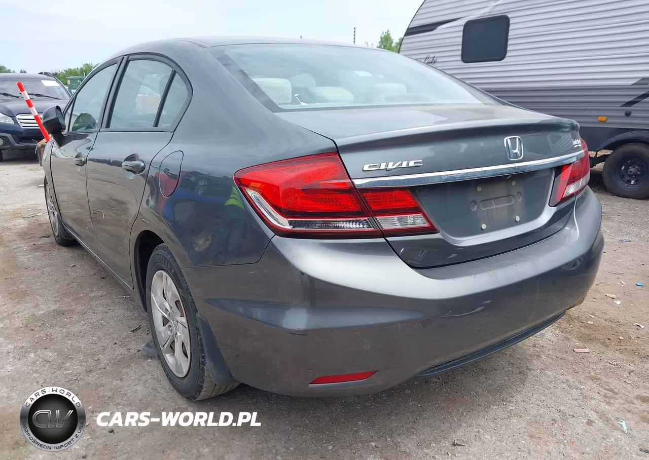 2013 Honda Civic Lx VIN:19XFB2F54DE041991 - 3