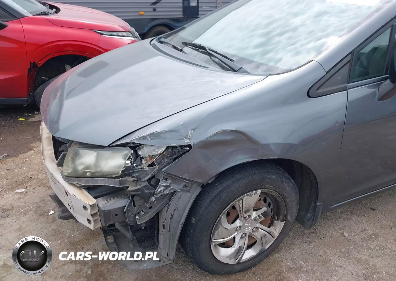 2013 Honda Civic Lx VIN:19XFB2F54DE041991 - 6