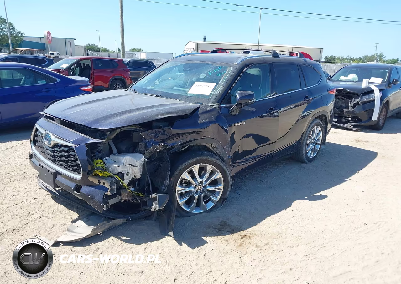 2020 Toyota Highlander Hybrid Limited VIN:5TDXBRCH2LS006396 - 2