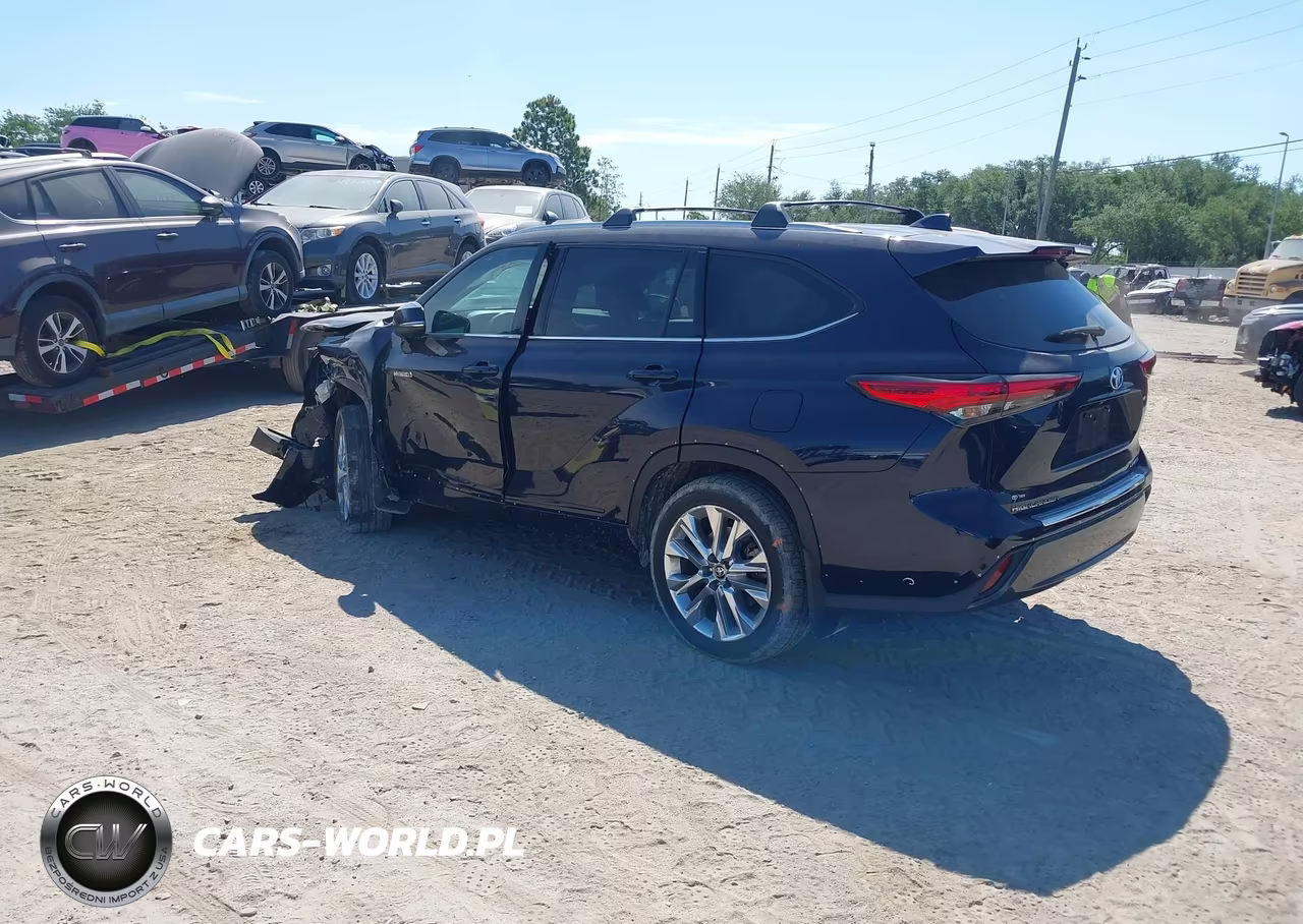 2020 Toyota Highlander Hybrid Limited VIN:5TDXBRCH2LS006396 - 3