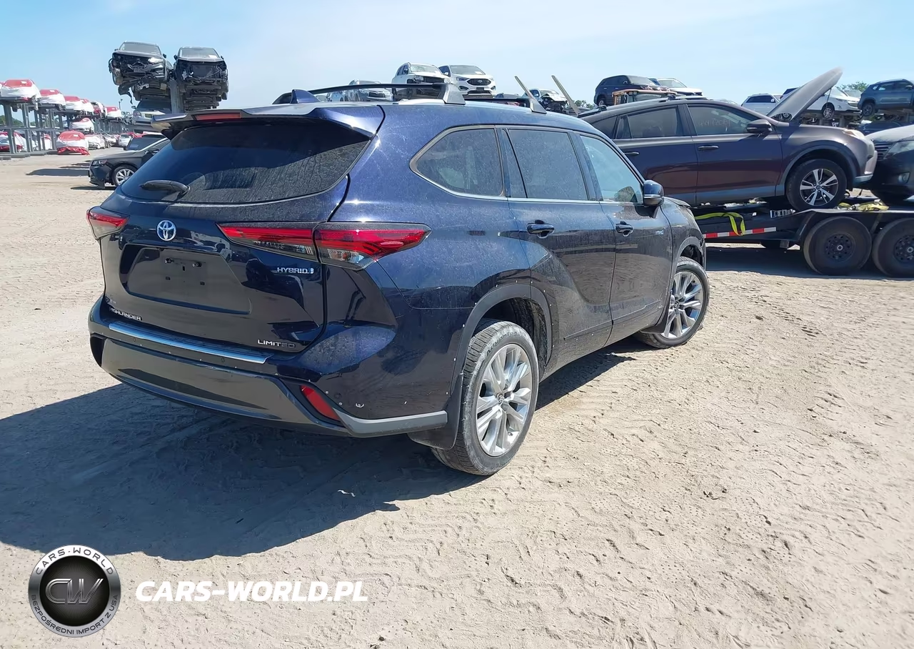 2020 Toyota Highlander Hybrid Limited VIN:5TDXBRCH2LS006396 - 4