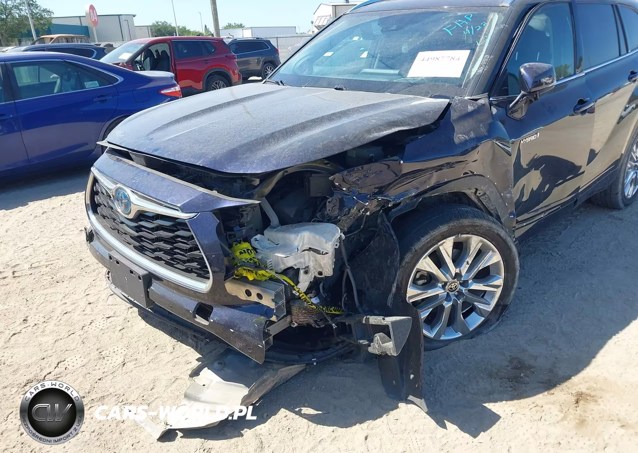 2020 Toyota Highlander Hybrid Limited VIN:5TDXBRCH2LS006396 - 6