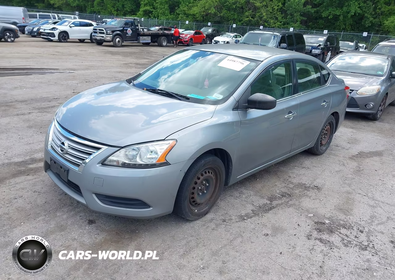 2013 Nissan Sentra Sv VIN:3N1AB7AP9DL735770 - 2