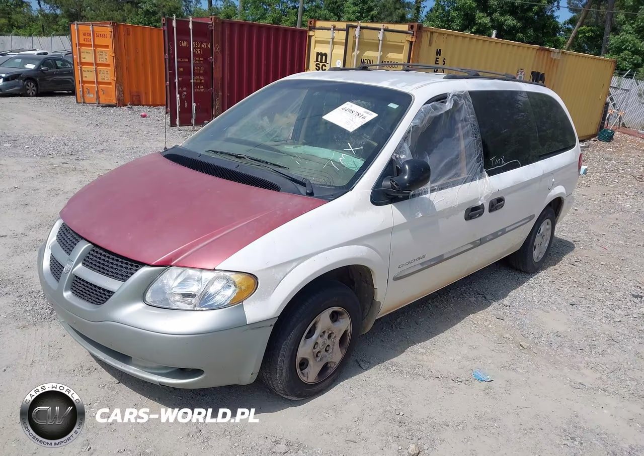 2001 Dodge Grand Caravan Se VIN:1B4GP24371B238019 - 2
