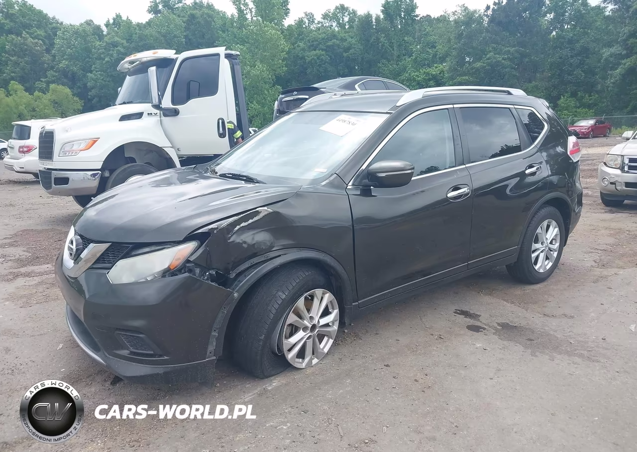 2015 Nissan Rogue Sv VIN:KNMAT2MT6FP511000 - 2