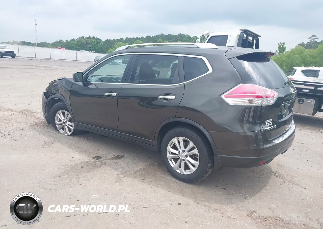 2015 Nissan Rogue Sv VIN:KNMAT2MT6FP511000 - 3