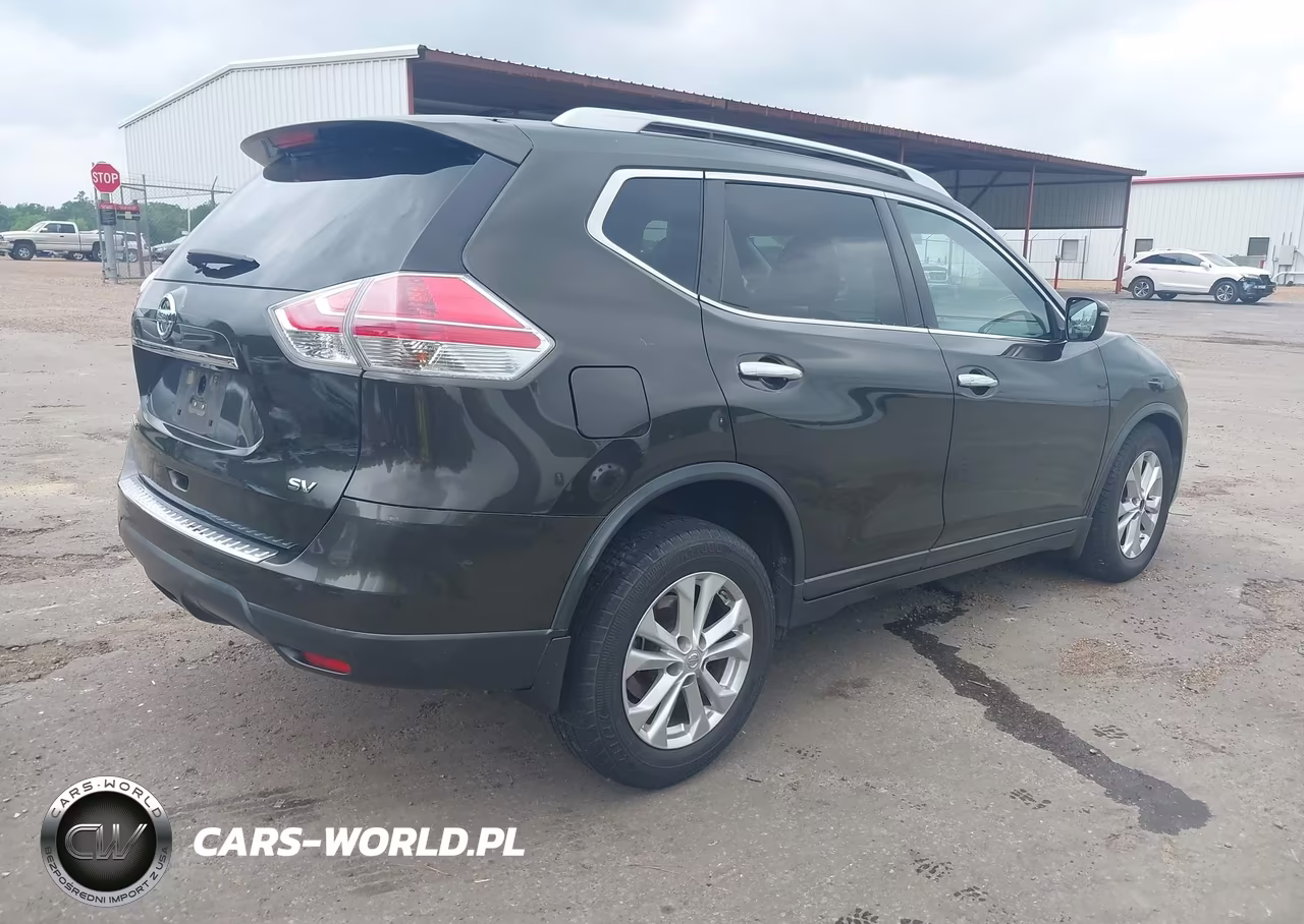 2015 Nissan Rogue Sv VIN:KNMAT2MT6FP511000 - 4
