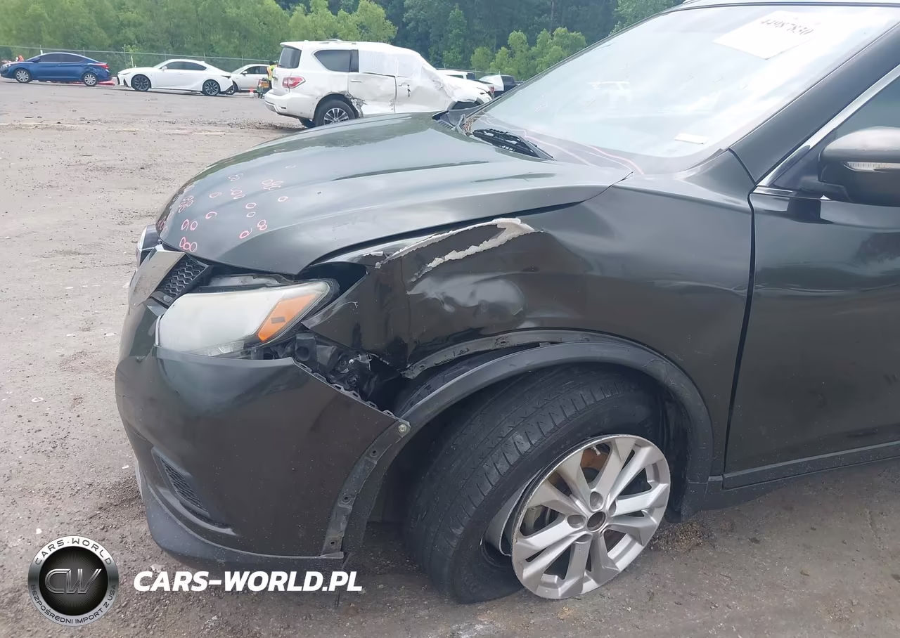 2015 Nissan Rogue Sv VIN:KNMAT2MT6FP511000 - 6
