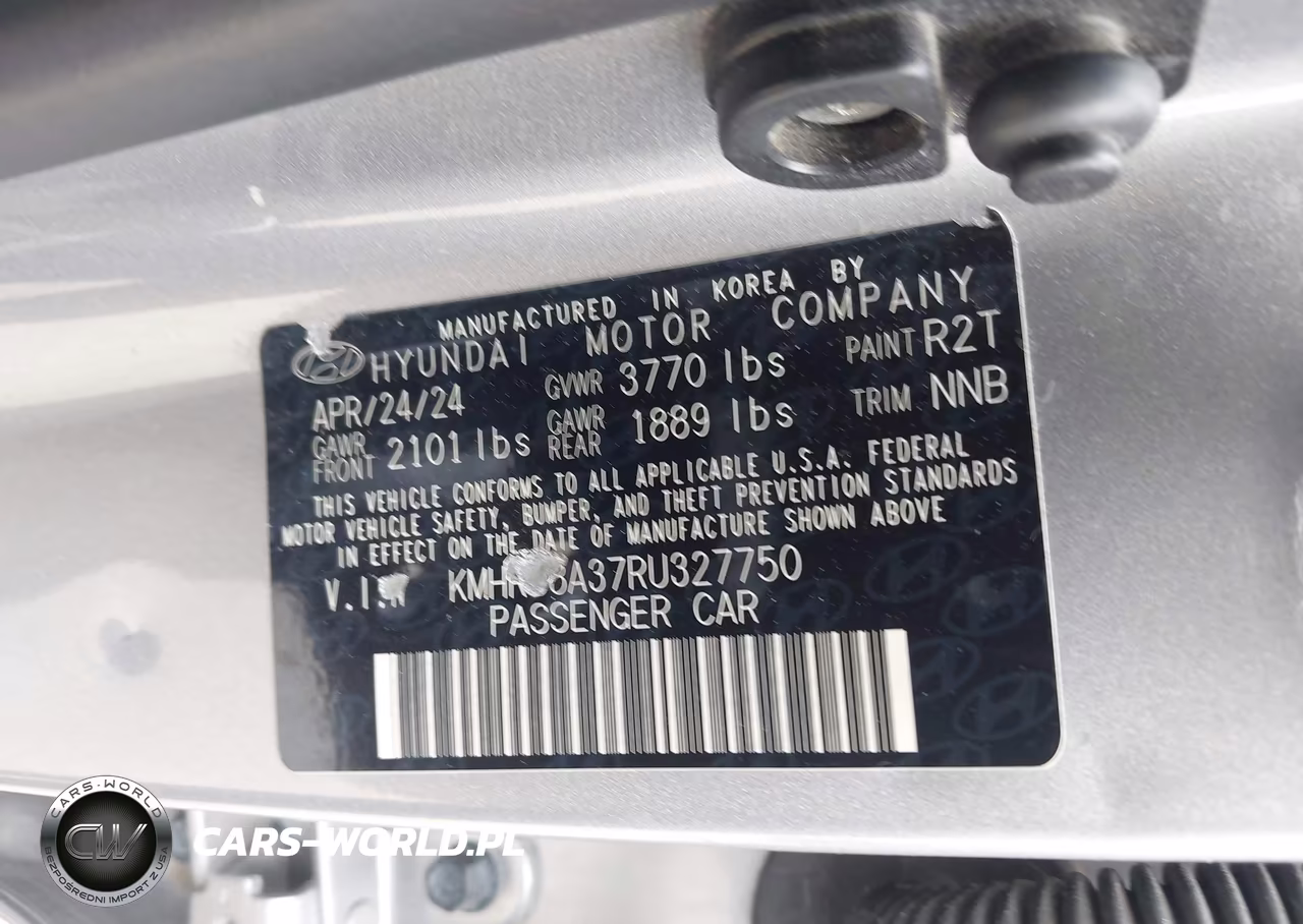 2024 Hyundai Venue Se VIN:KMHRB8A37RU327750 - 9