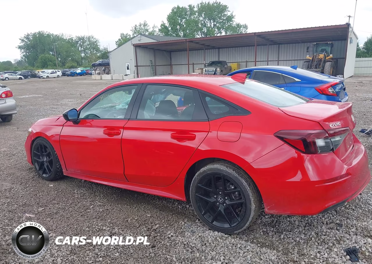 2025 Honda Civic Hybrid Sport-Sport Touring VIN:2HGFE4F80SH309791 - 14
