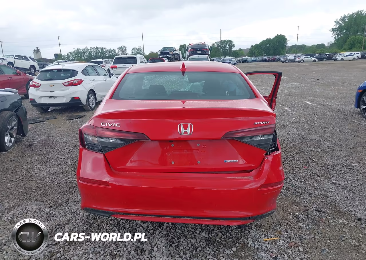 2025 Honda Civic Hybrid Sport-Sport Touring VIN:2HGFE4F80SH309791 - 16