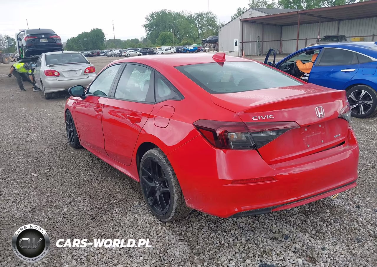 2025 Honda Civic Hybrid Sport-Sport Touring VIN:2HGFE4F80SH309791 - 3