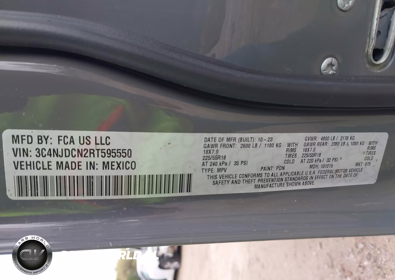 2024 Jeep Compass Limited 4X4 VIN:3C4NJDCN2RT595550 - 9