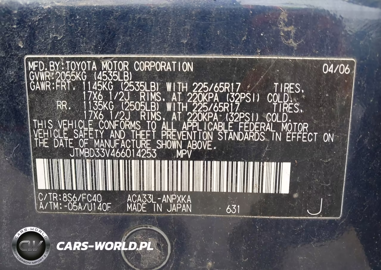 2006 Toyota Rav4 VIN:JTMBD33V466014253 - 9