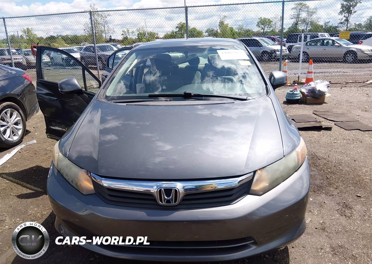 2012 Honda Civic Hf VIN:2HGFB2F62CH519614 - 12