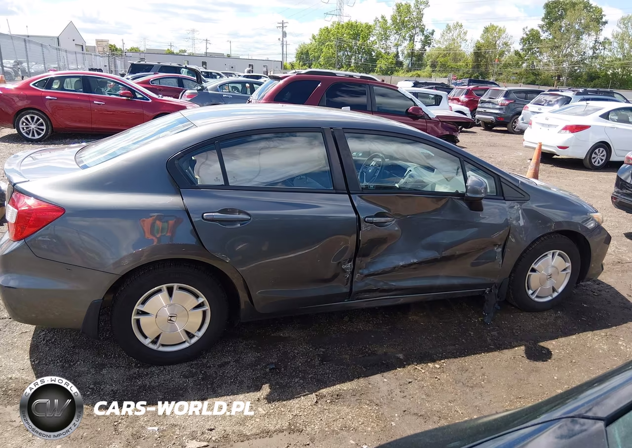 2012 Honda Civic Hf VIN:2HGFB2F62CH519614 - 13