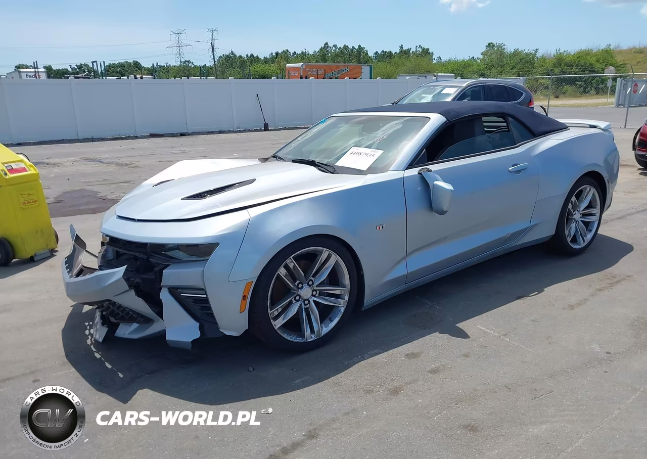 2018 Chevrolet Camaro 2Ss VIN:1G1FH3D72J0134112 - 2