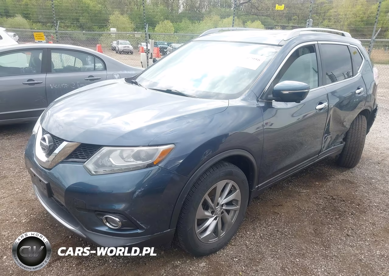 2014 Nissan Rogue S-Sl-Sv VIN:5N1AT2MV4EC844735 - 2