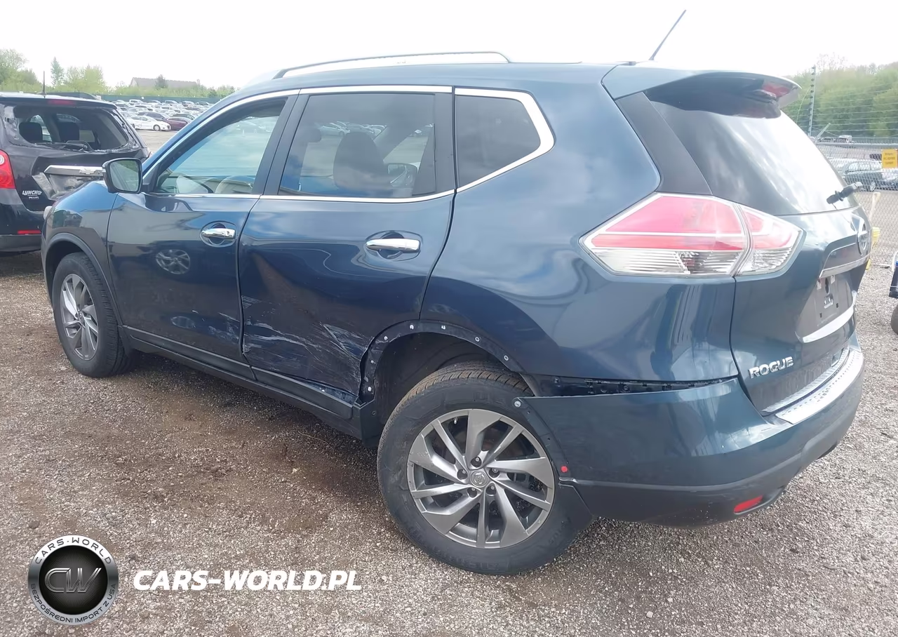 2014 Nissan Rogue S-Sl-Sv VIN:5N1AT2MV4EC844735 - 3
