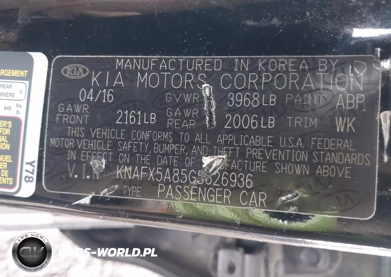 2016 Kia Forte Ex VIN:KNAFX5A85G5626936 - 9