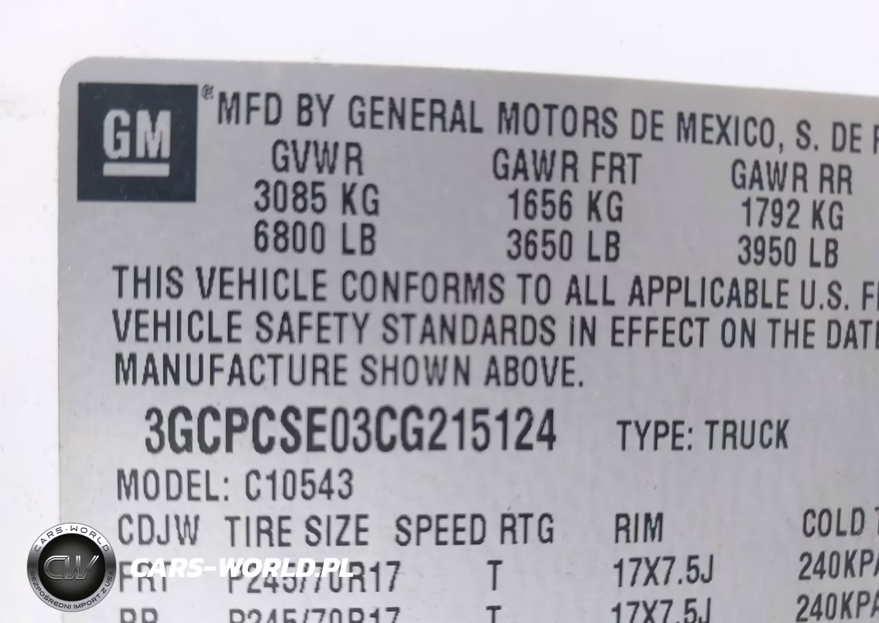 2012 Chevrolet Silverado 1500 Lt VIN:3GCPCSE03CG215124 - 9