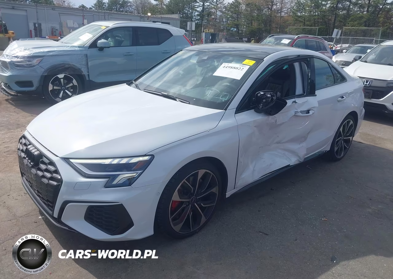 2024 Audi S3 Premium Plus Tfsi Quattro S Tronic VIN:WAUH3DGY5RA129580 - 2