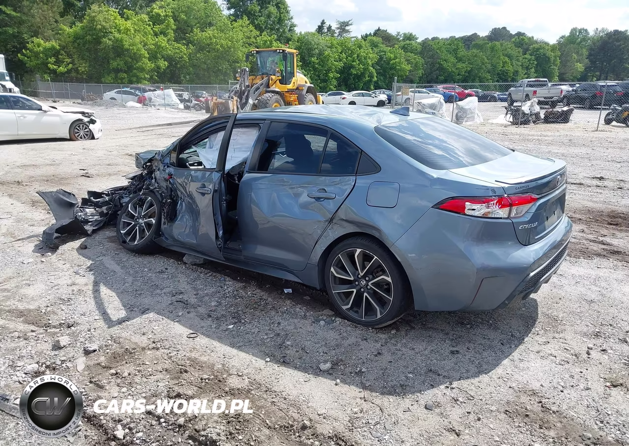 2022 Toyota Corolla Se VIN:JTDS4MCE8N3505494 - 3