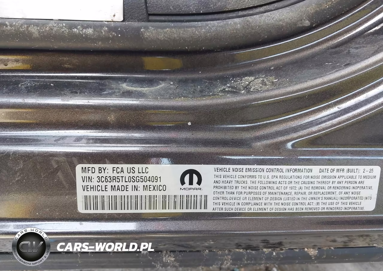 2025 Ram 2500 Limited VIN:3C63R5TL0SG504091 - 9