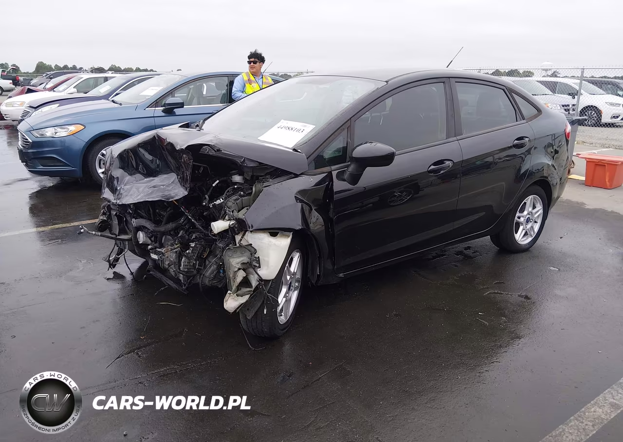 2018 Ford Fiesta Se VIN:3FADP4BJXJM138336 - 2