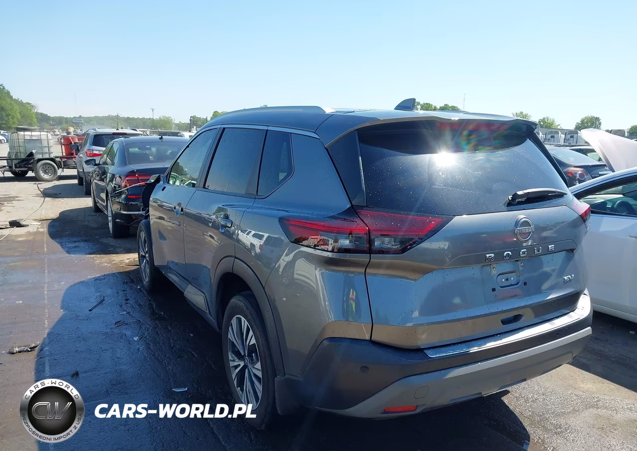 2022 Nissan Rogue Sv Fwd VIN:5N1BT3BA8NC680562 - 3