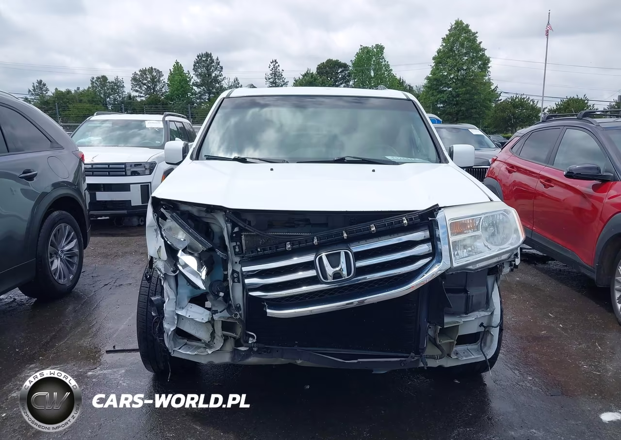 2012 Honda Pilot Ex-L VIN:5FNYF3H67CB012924 - 12