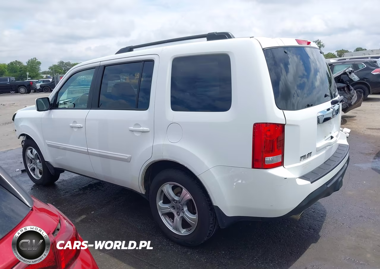 2012 Honda Pilot Ex-L VIN:5FNYF3H67CB012924 - 14