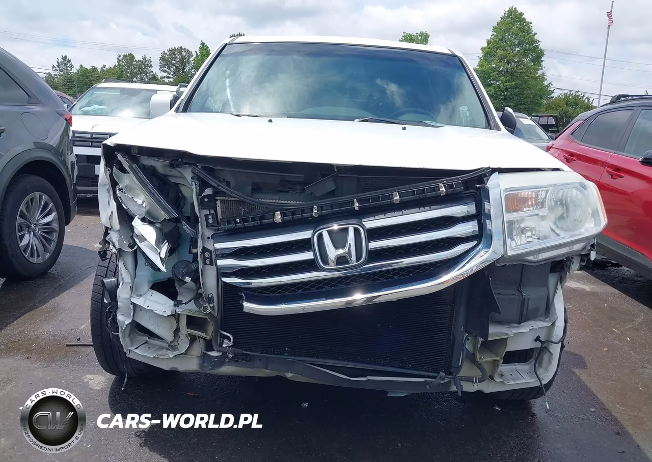 2012 Honda Pilot Ex-L VIN:5FNYF3H67CB012924 - 6