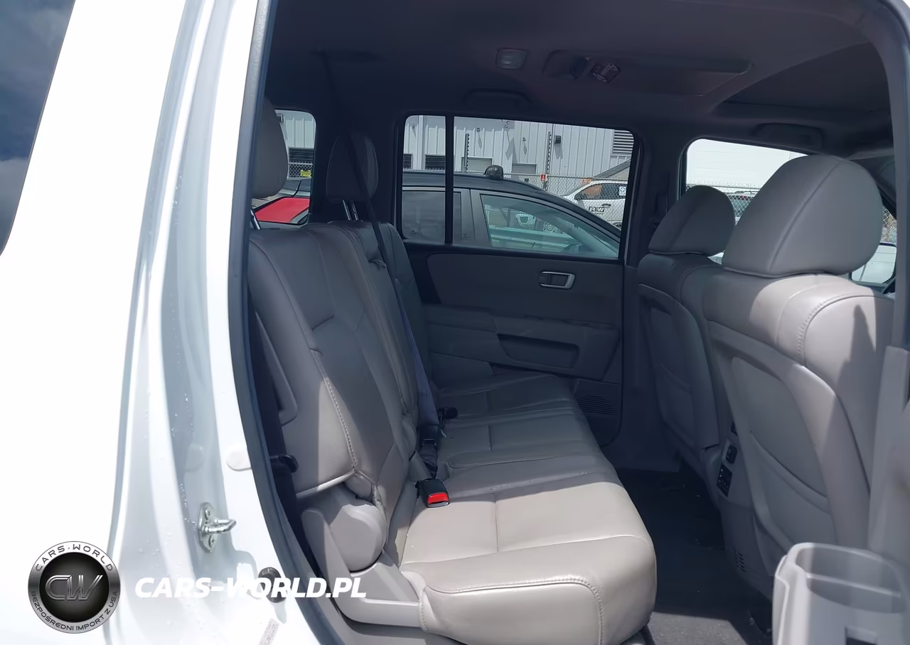 2012 Honda Pilot Ex-L VIN:5FNYF3H67CB012924 - 8