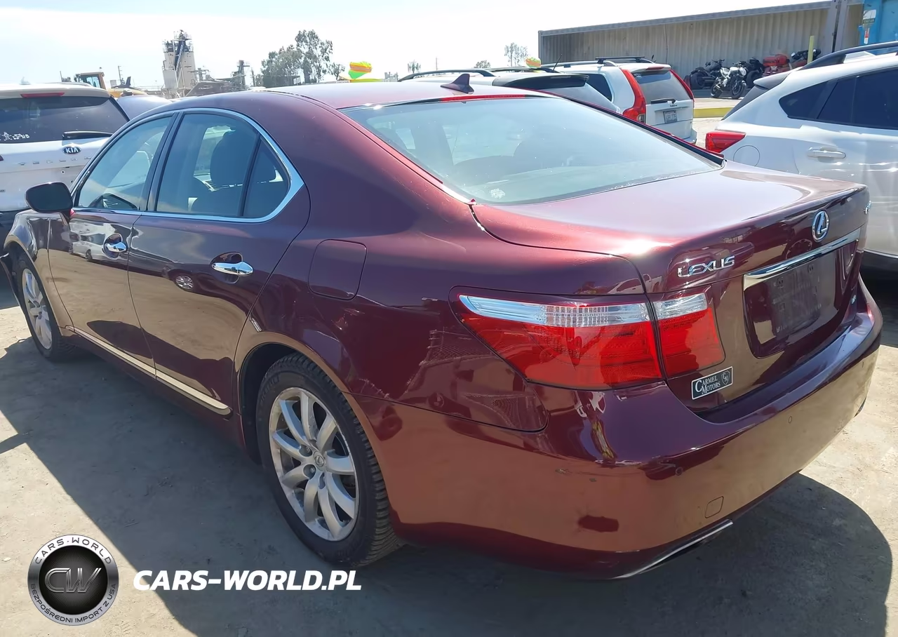 2009 Lexus Ls 460 VIN:JTHCL46F095002384 - 3